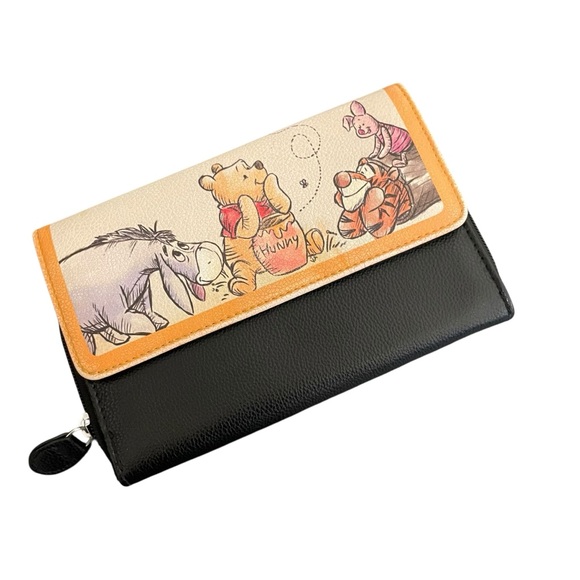 Disney Winnie The Pooh and Friends Trifold Wallet - Picture 1 of 5
